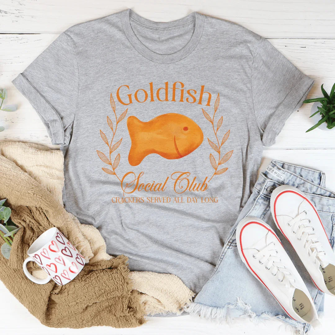 Goldfish social club Tee - WonderingCloth
