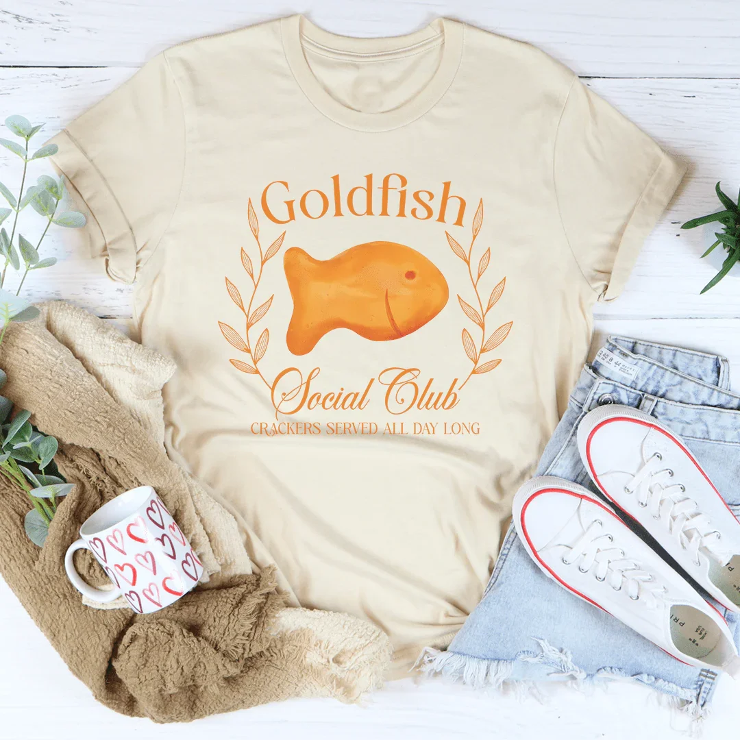 Goldfish social club Tee - WonderingCloth