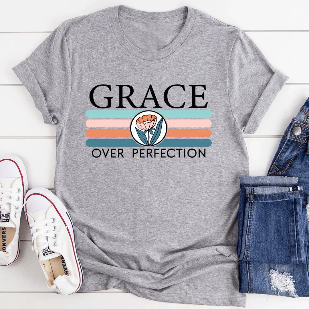 Grace Over Perfection Tee - WonderingCloth