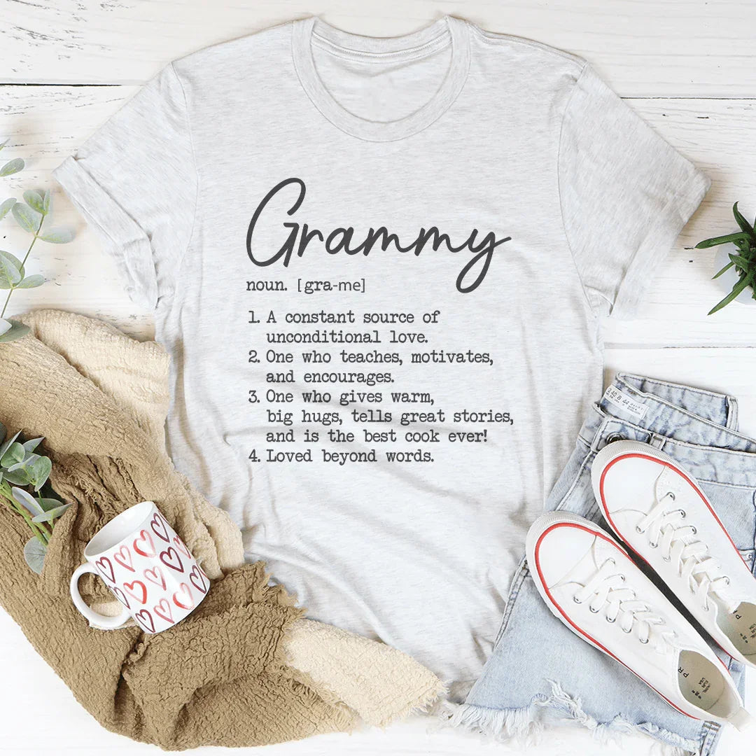 Grammy A Constant Source Of Unconditional Love Tee - WonderingCloth