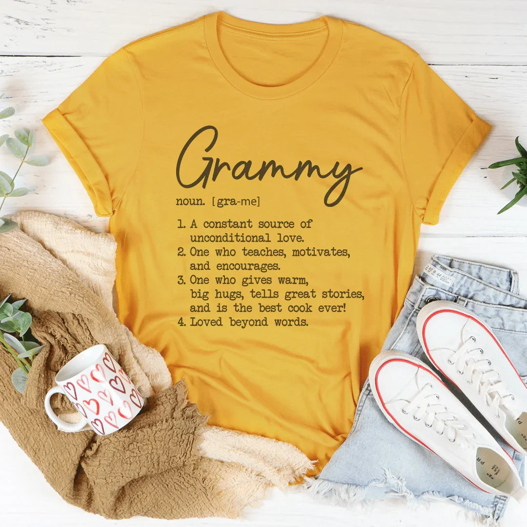 Grammy A Constant Source Of Unconditional Love Tee - WonderingCloth