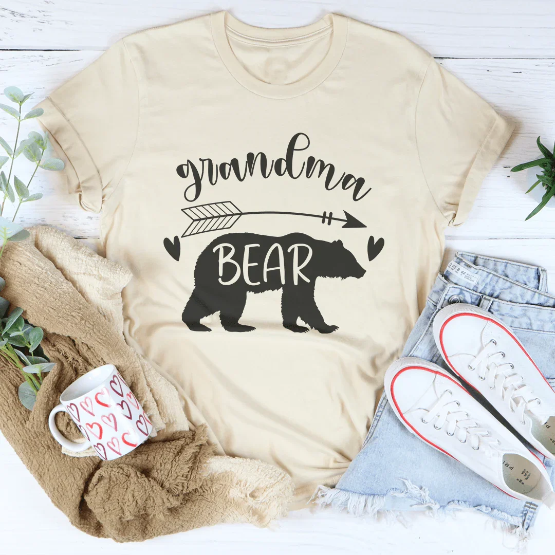 Grandma Bear Tee - WonderingCloth
