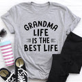 Grandma Life Is The Best Life Tee - WonderingCloth