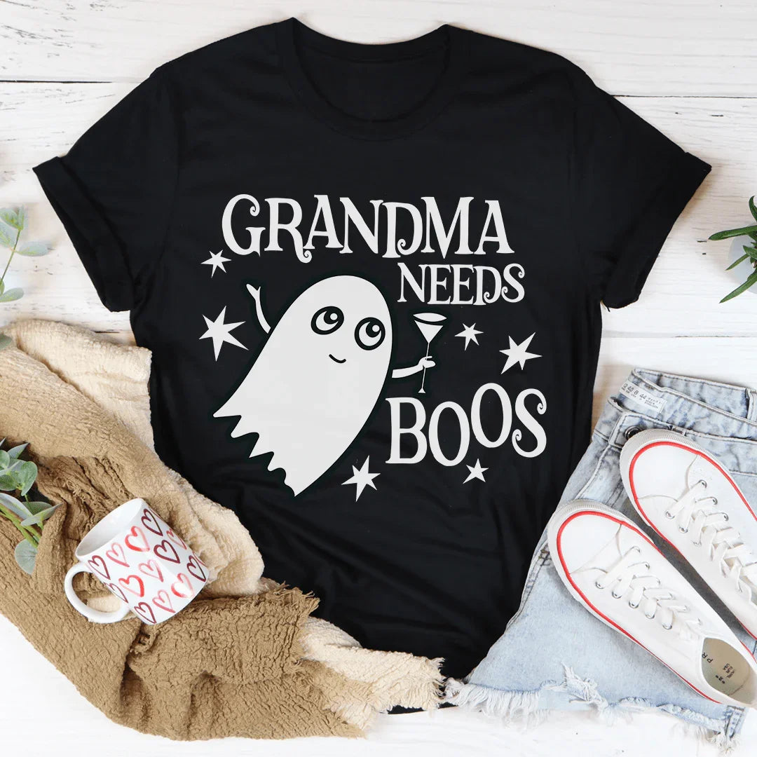 Grandma Needs Boos Tee - WonderingCloth