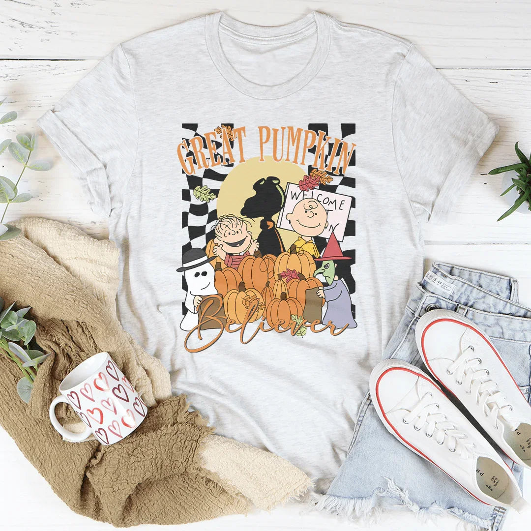 Great Pumpkin Believer Tee - WonderingCloth