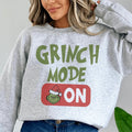 Grinch Mode On Sweatshirt - WonderingCloth