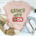 Grinch Mode On Tee - WonderingCloth