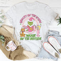Grinchy On The Inside Bougie On The Outside Tee - WonderingCloth