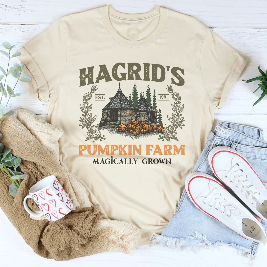 Hagrid's Pumpkin Farm Magically Grown Tee - WonderingCloth