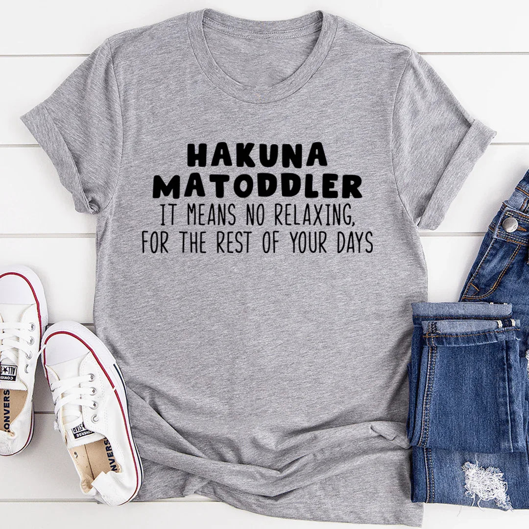 Hakuna Matoddler Tee - WonderingCloth