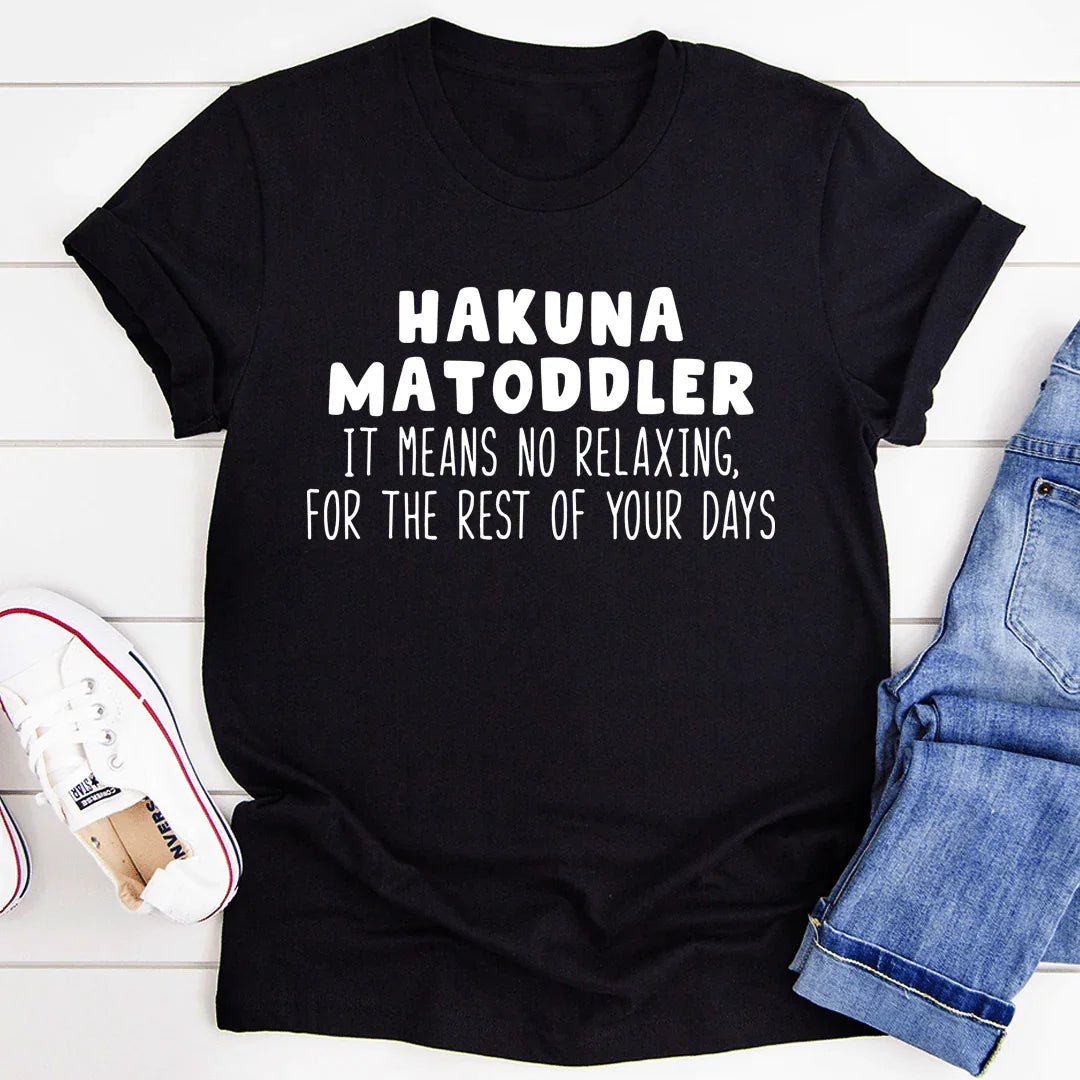 Hakuna Matoddler Tee - WonderingCloth