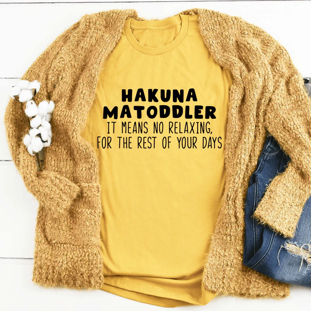 Hakuna Matoddler Tee - WonderingCloth