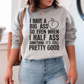 Half-Ass Sweatshirt - WonderingCloth