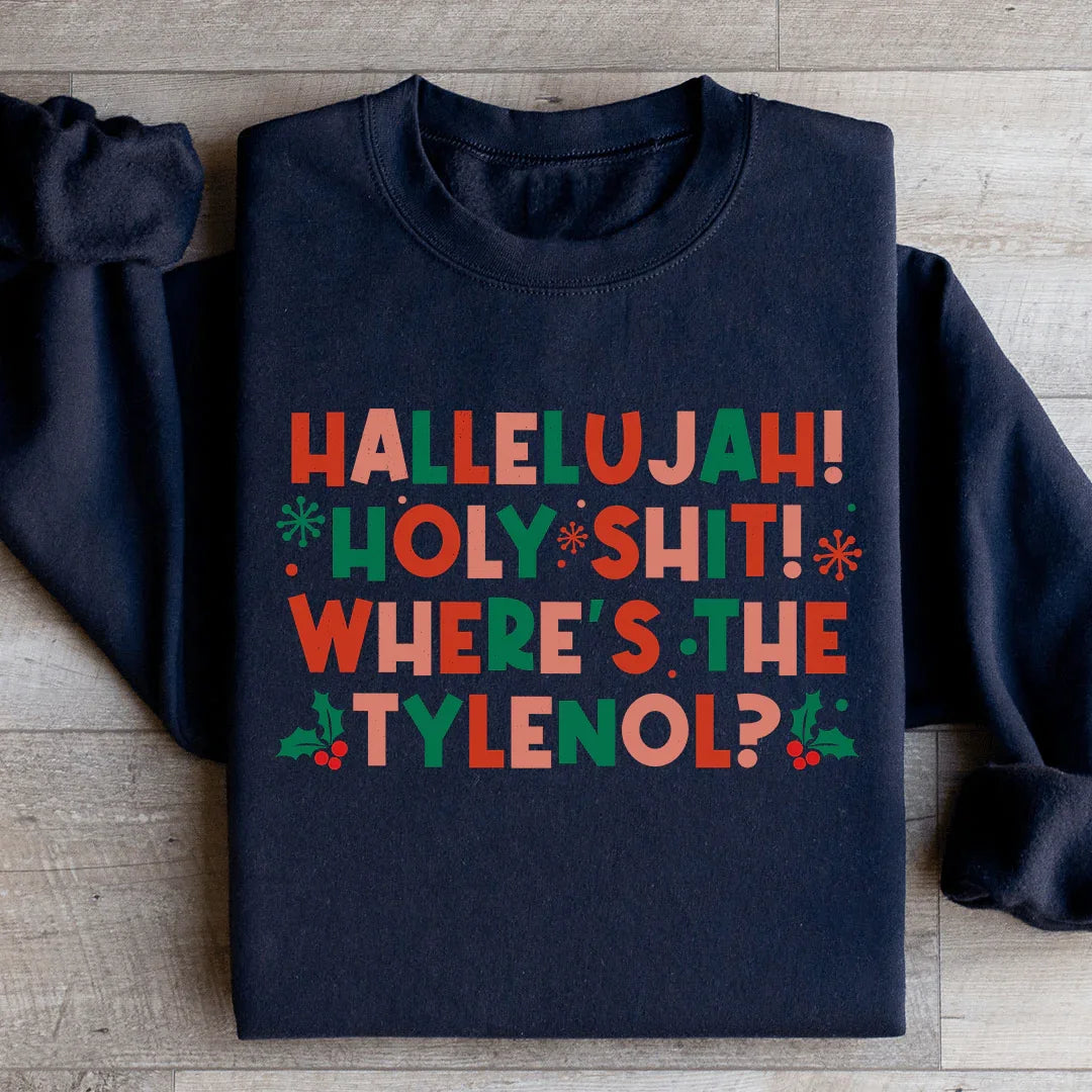 Hallelujah Christmas Sweatshirt - WonderingCloth