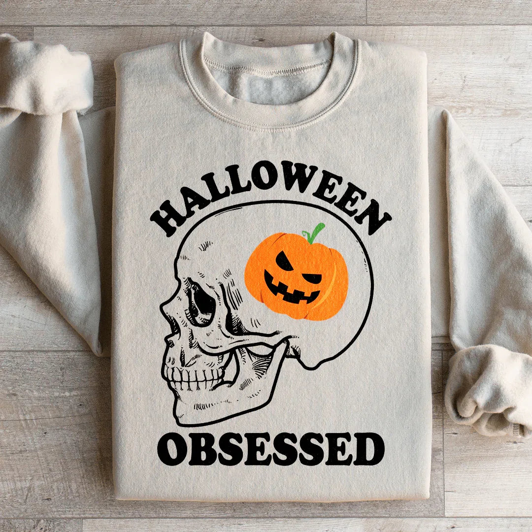 Halloween Obsessed Sweatshirt - WonderingCloth