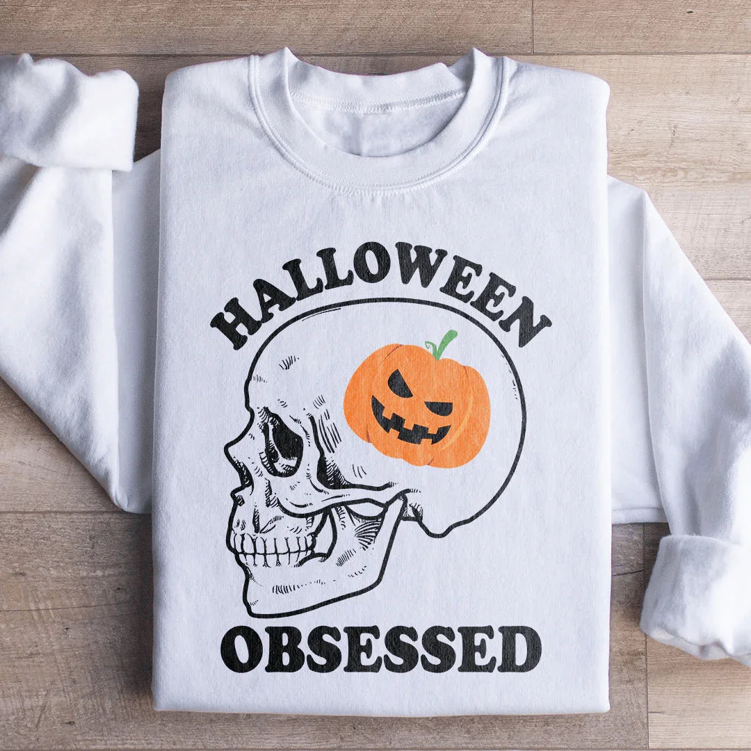 Halloween Obsessed Sweatshirt - WonderingCloth