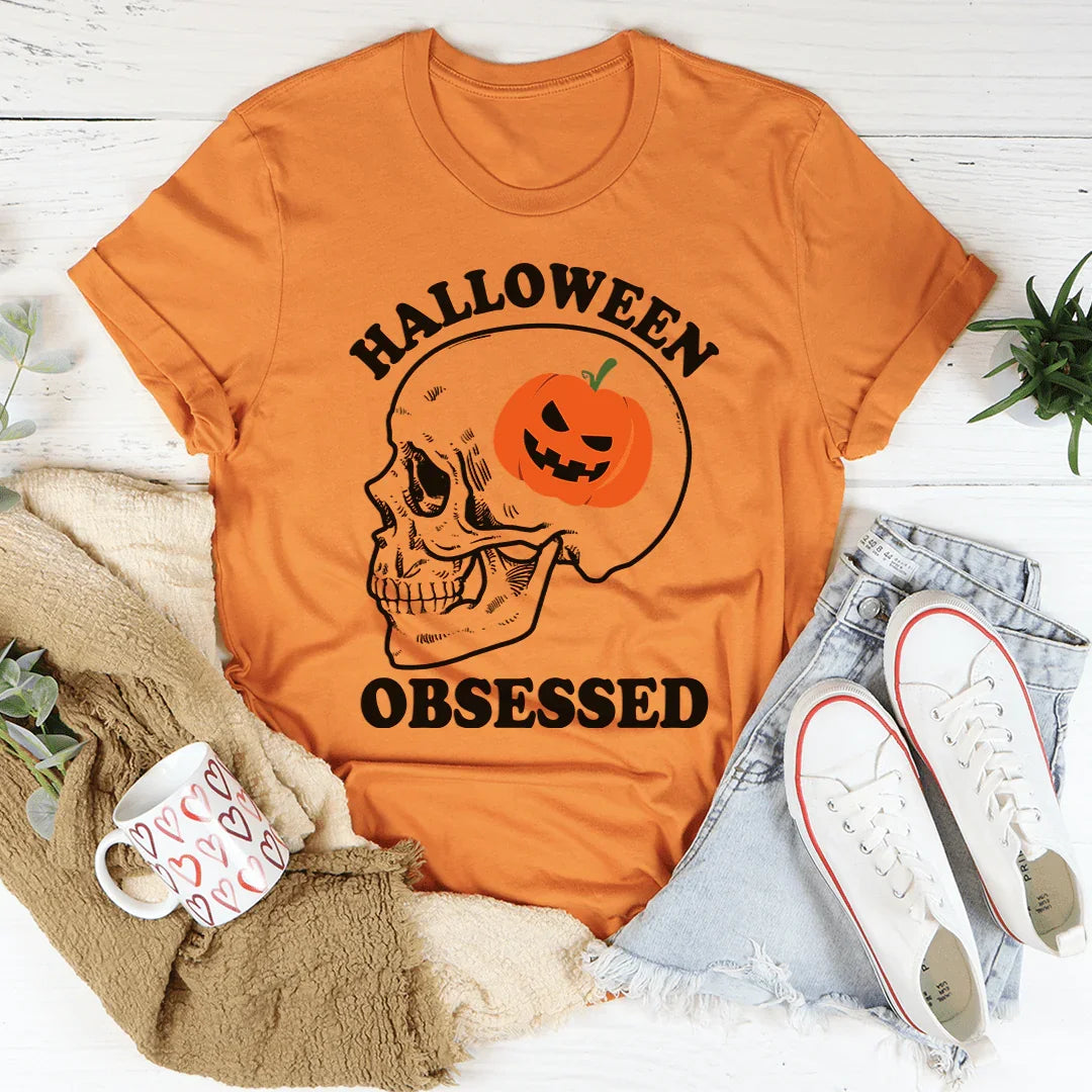 Halloween Obsessed Tee - WonderingCloth