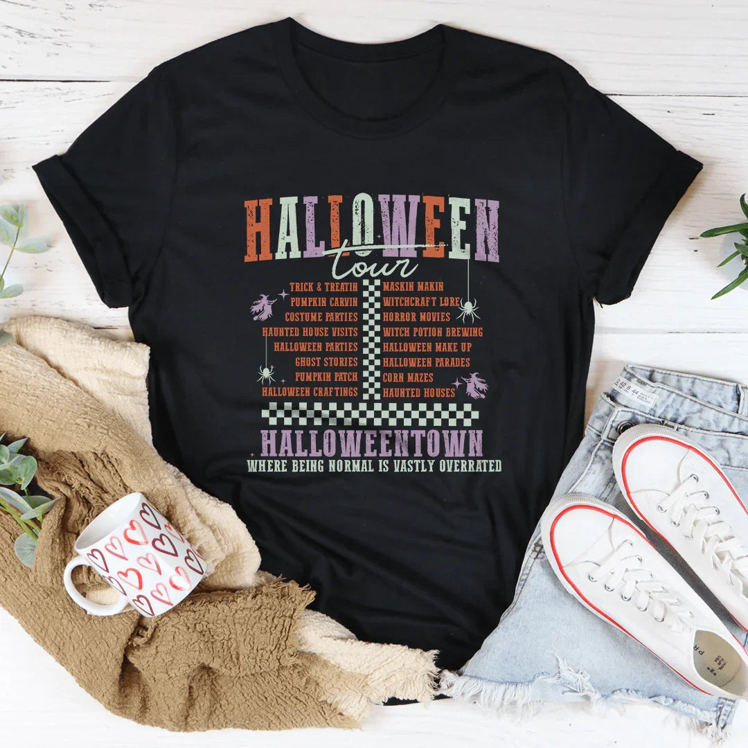 Halloween Tour Tee - WonderingCloth