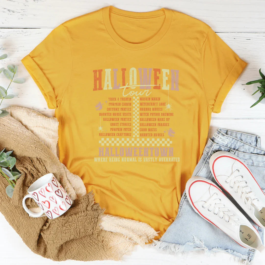 Halloween Tour Tee - WonderingCloth