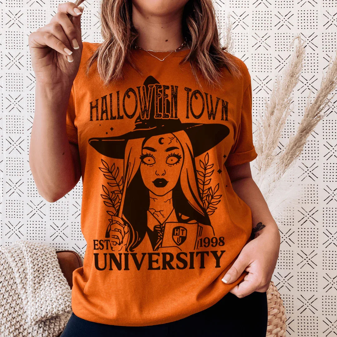 Halloween Town University Tee - WonderingCloth