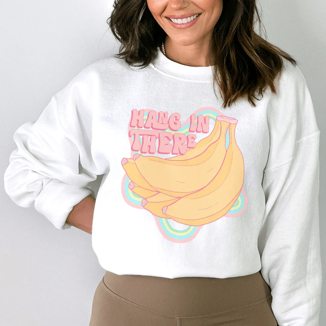 Hang In There Sweatshirt - WonderingCloth