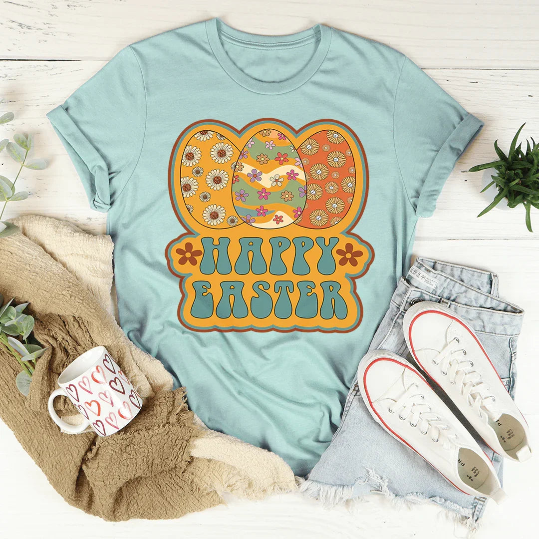 Happy Easter Tee - WonderingCloth