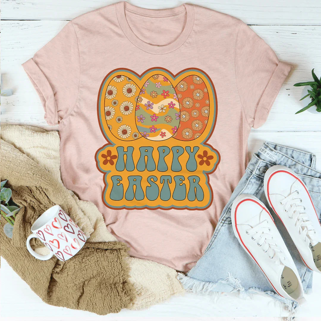 Happy Easter Tee - WonderingCloth