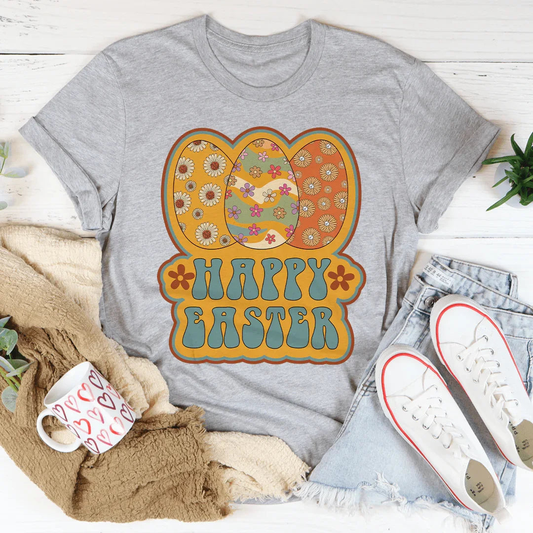 Happy Easter Tee - WonderingCloth