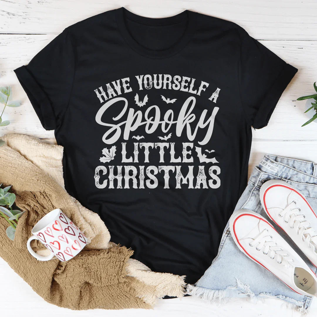 Have Yourself A Spooky Little Christmas Tee - WonderingCloth