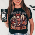 Here For The Candies Tee - WonderingCloth