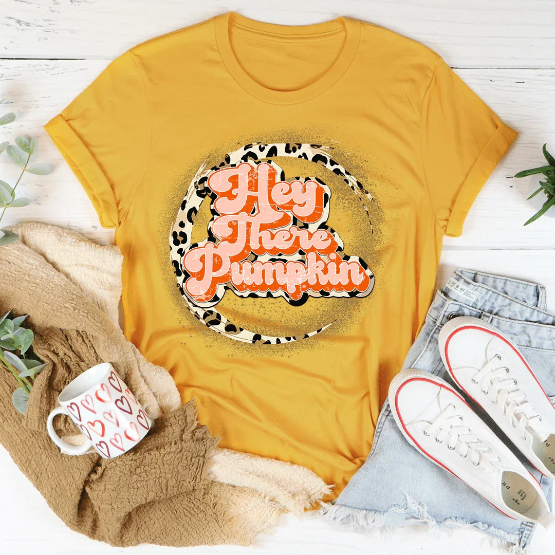 Hey There Pumpkin Tee - WonderingCloth