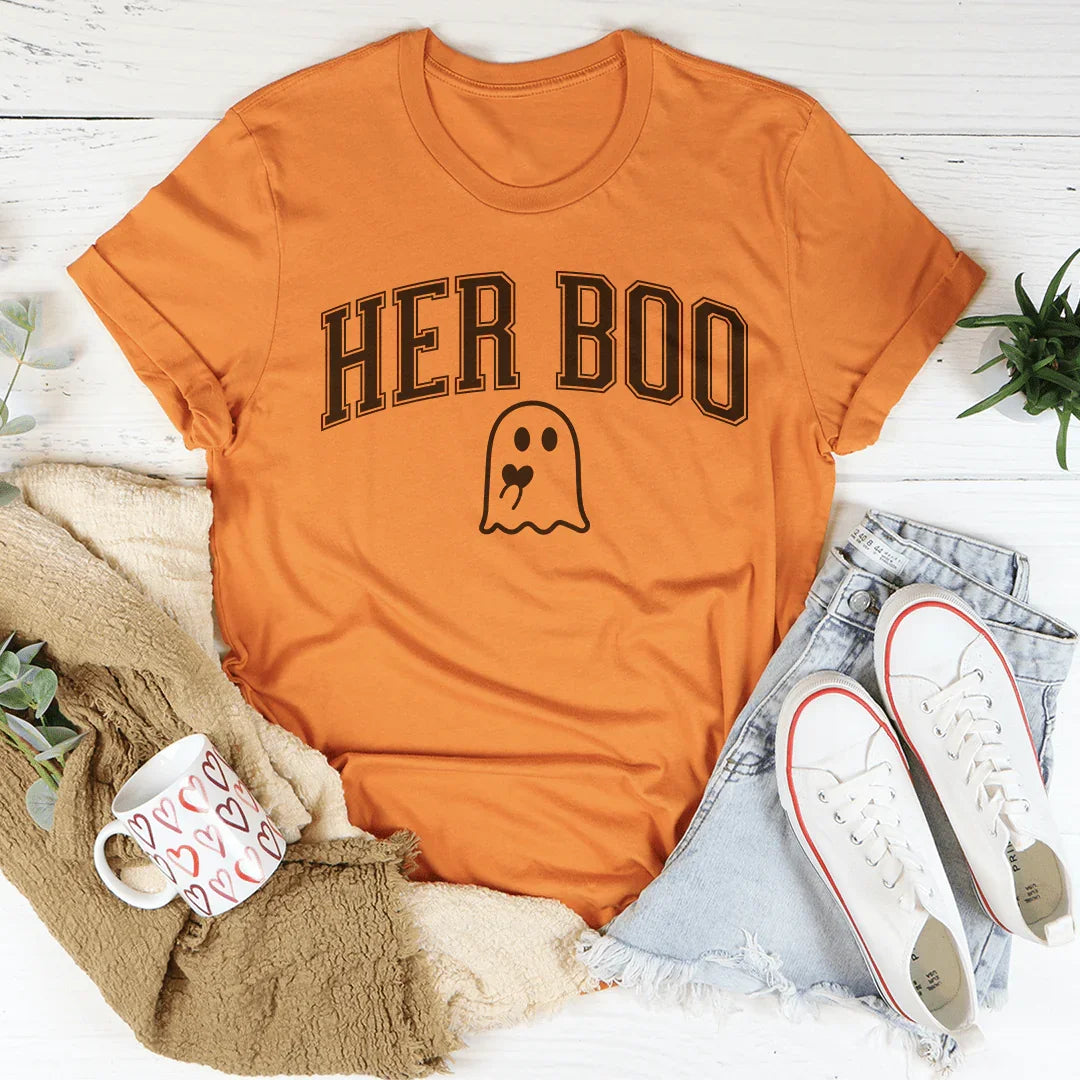 His Boo Her Boo Tee - WonderingCloth