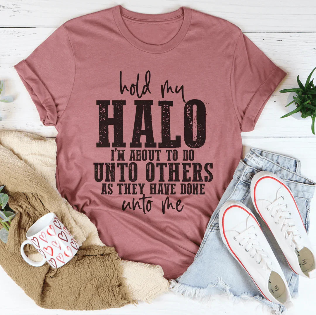 Hold My Halo Tee - WonderingCloth