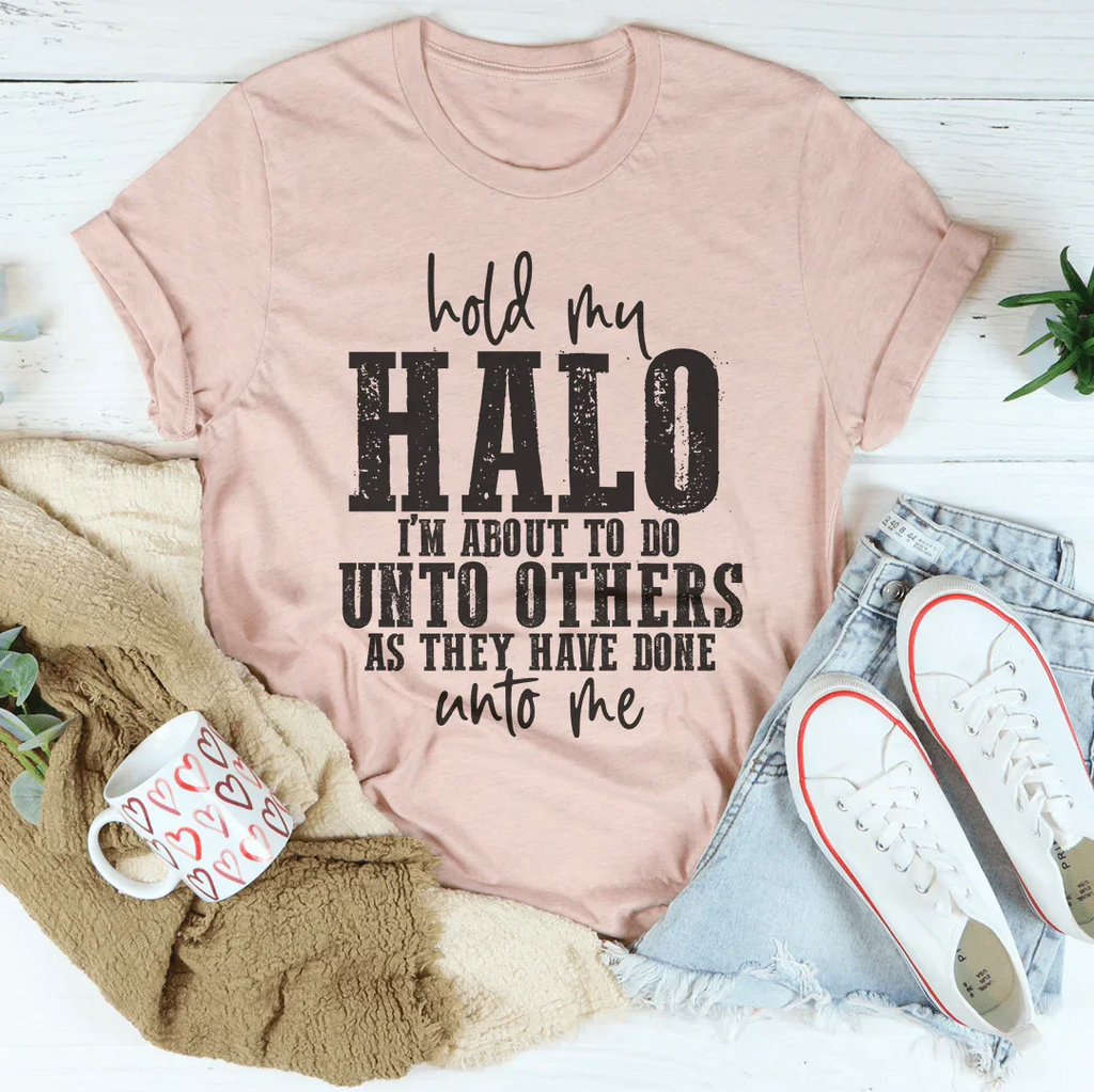 Hold My Halo Tee - WonderingCloth