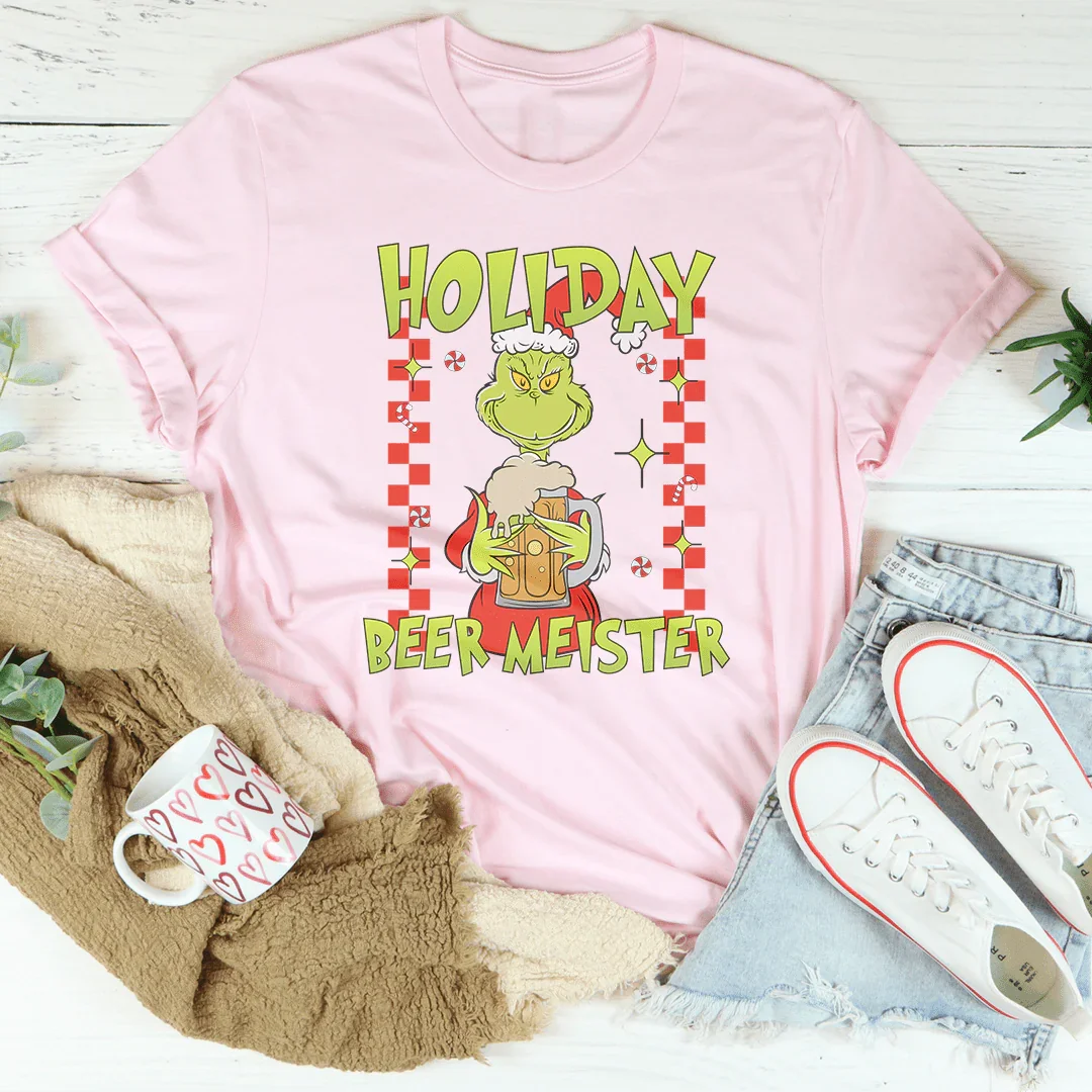Holiday Beer Meister Tee - WonderingCloth