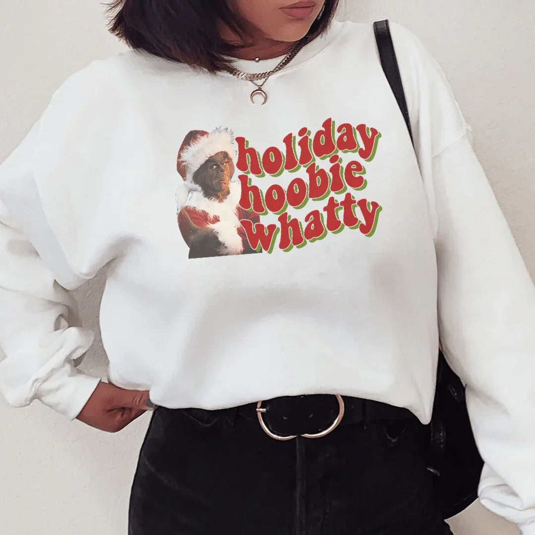 Holiday Hoobie Whatty Sweatshirt - WonderingCloth