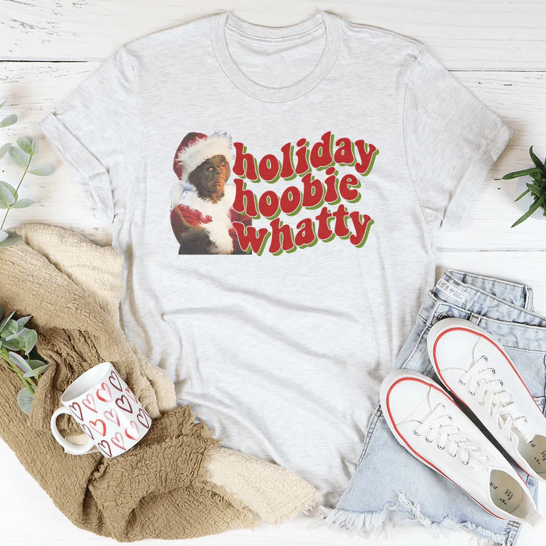 Holiday Hoobie Whatty Tee - WonderingCloth