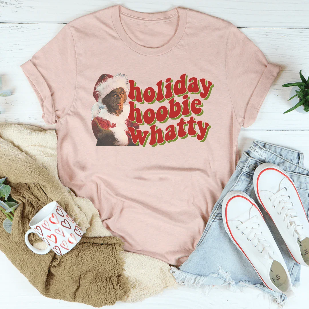 Holiday Hoobie Whatty Tee - WonderingCloth