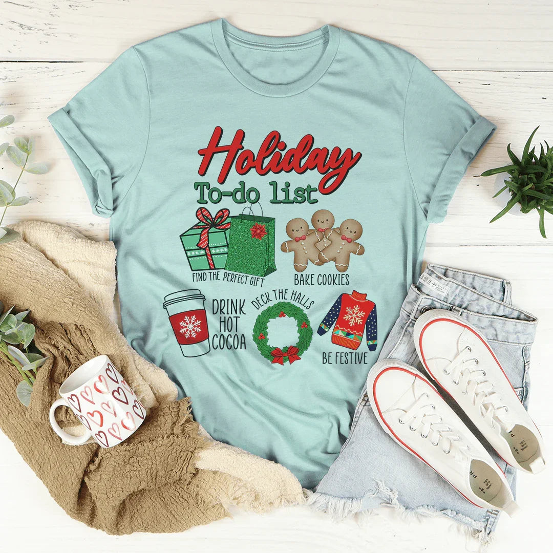 Holiday To Do List - WonderingCloth