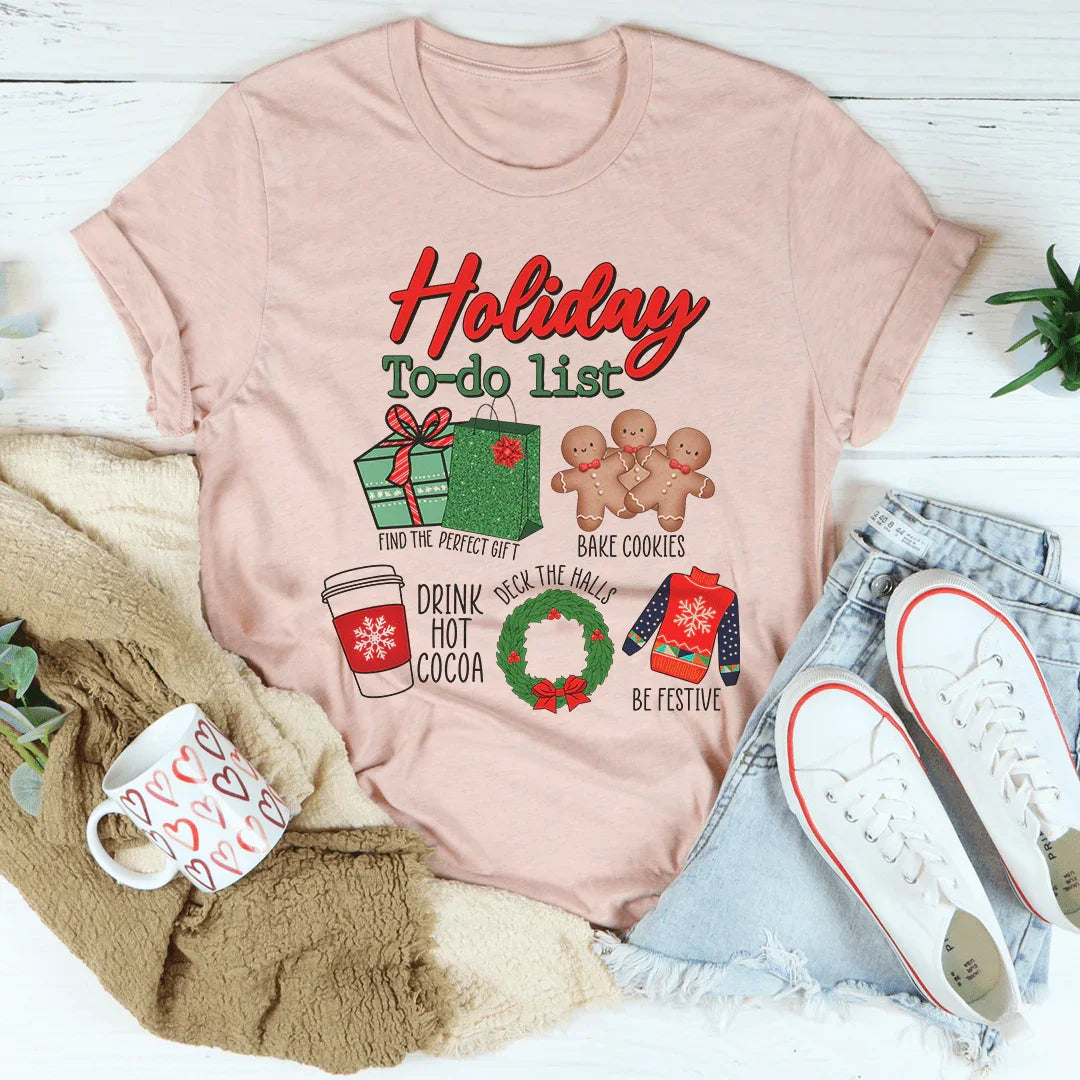 Holiday To Do List - WonderingCloth