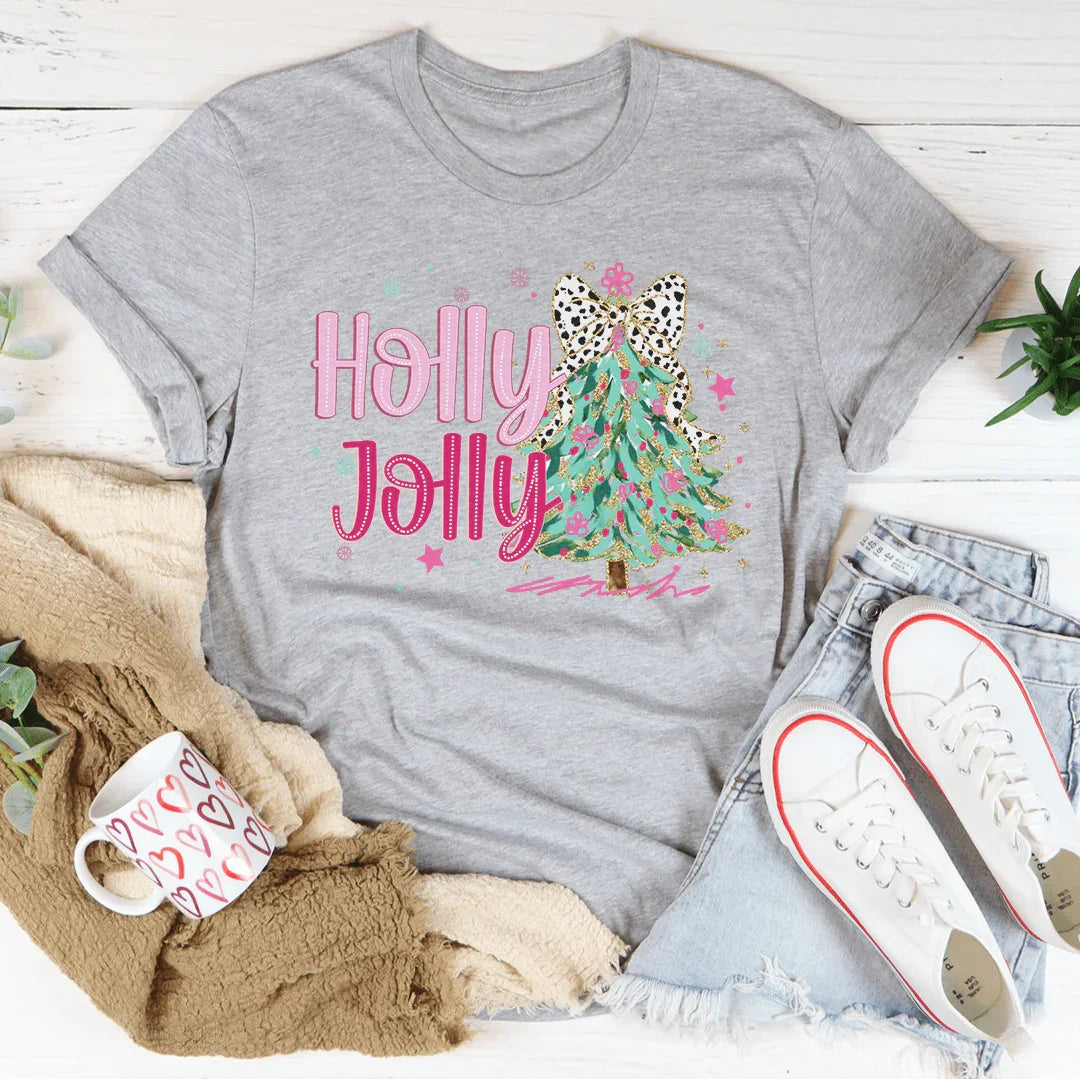 Holly Jolly Tee - WonderingCloth