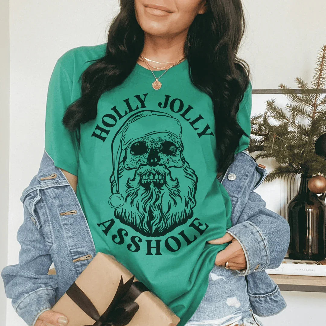 Holly Jolly Tee - WonderingCloth