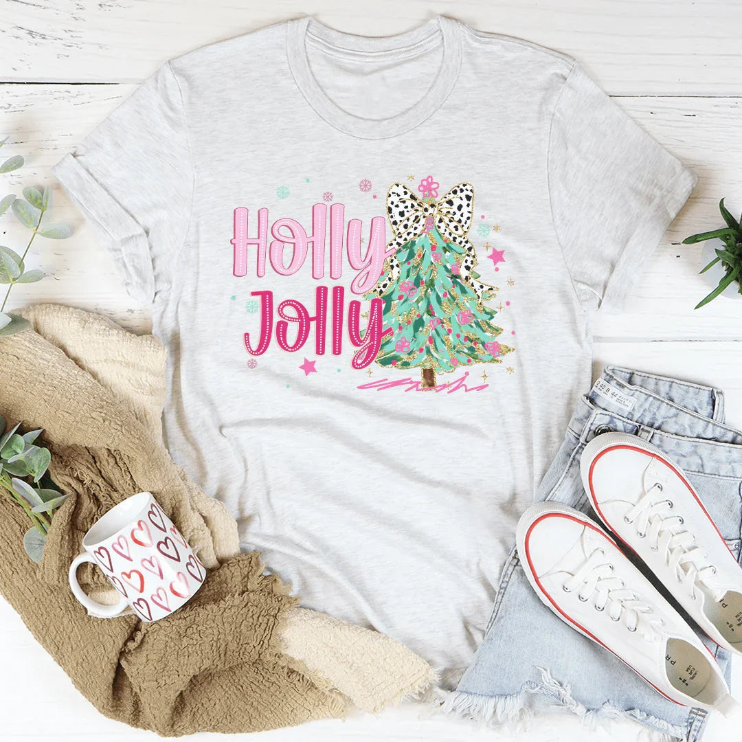 Holly Jolly Tee - WonderingCloth