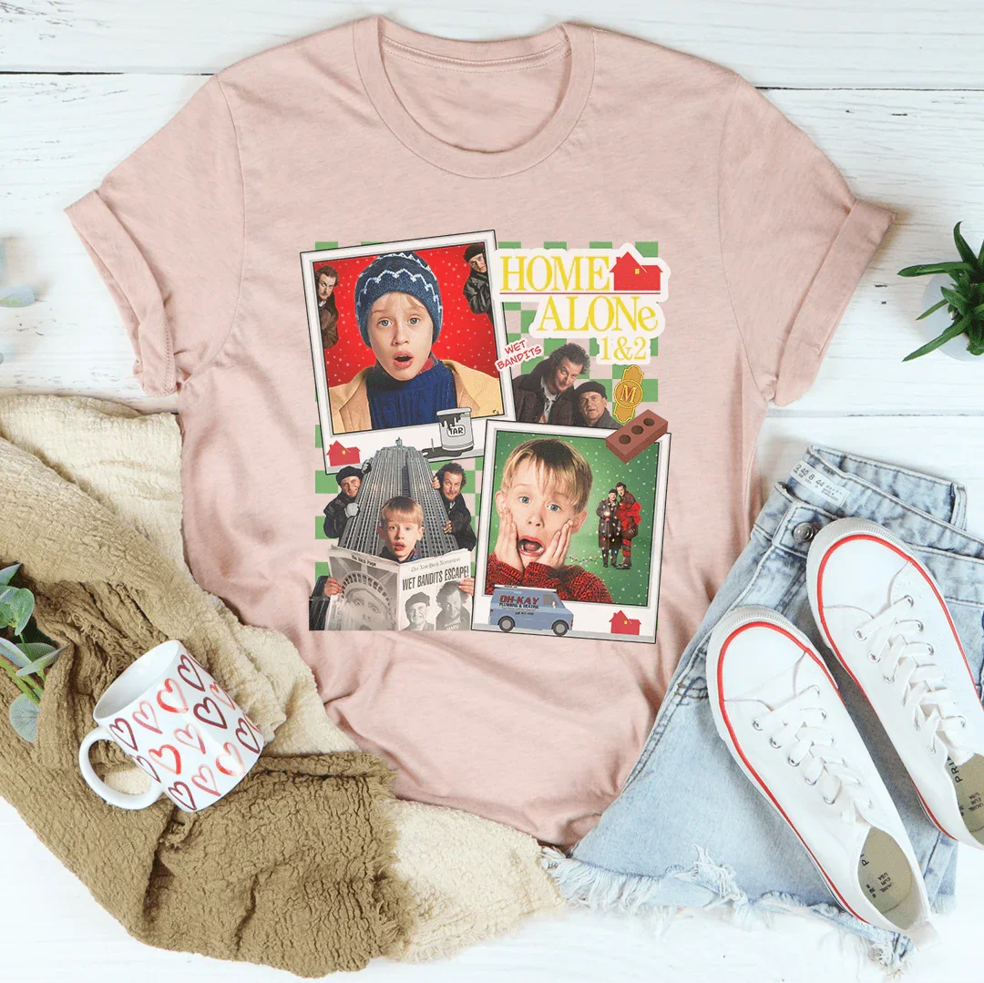 Home Alone Tee - WonderingCloth