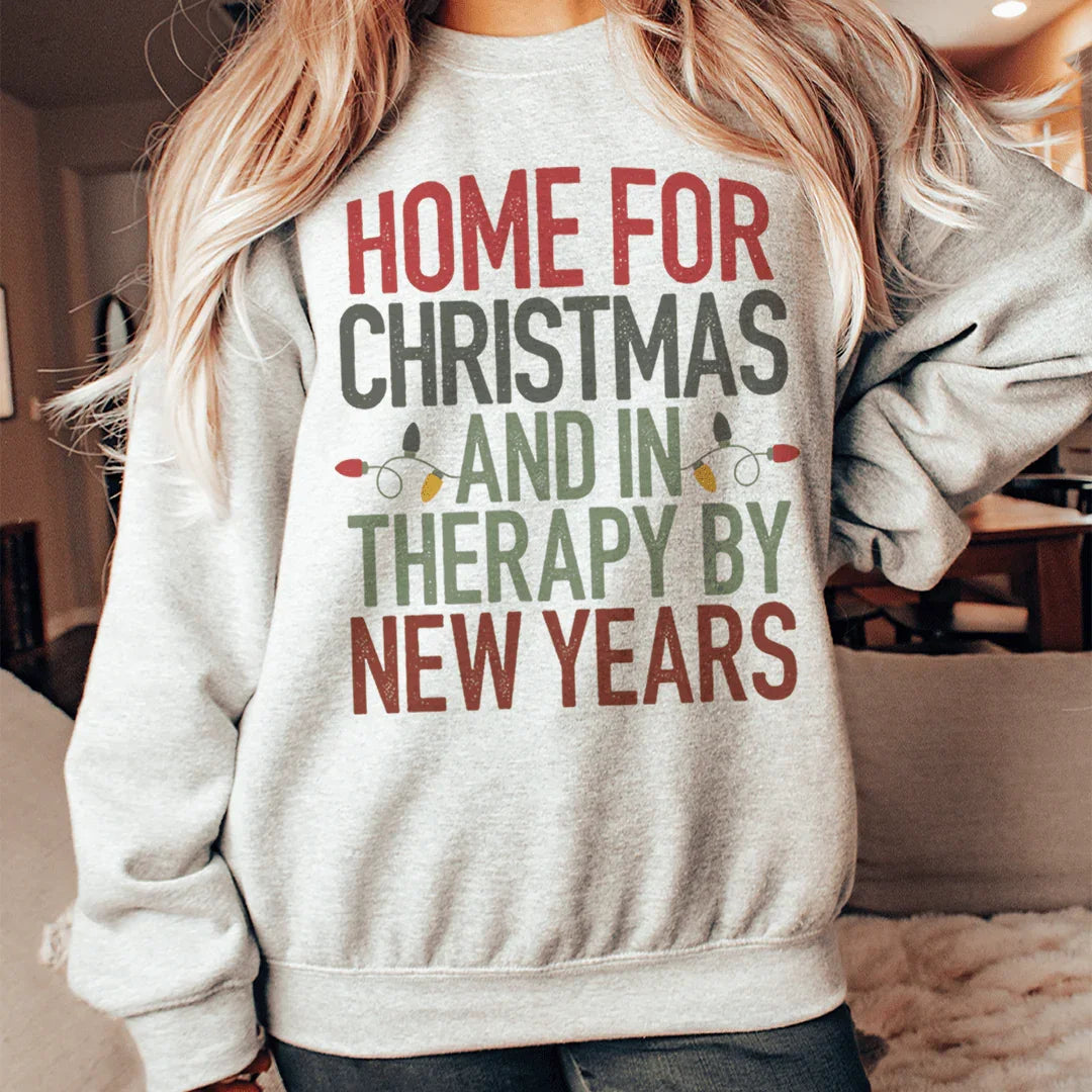 Home For Christmas Sweatshirt - WonderingCloth