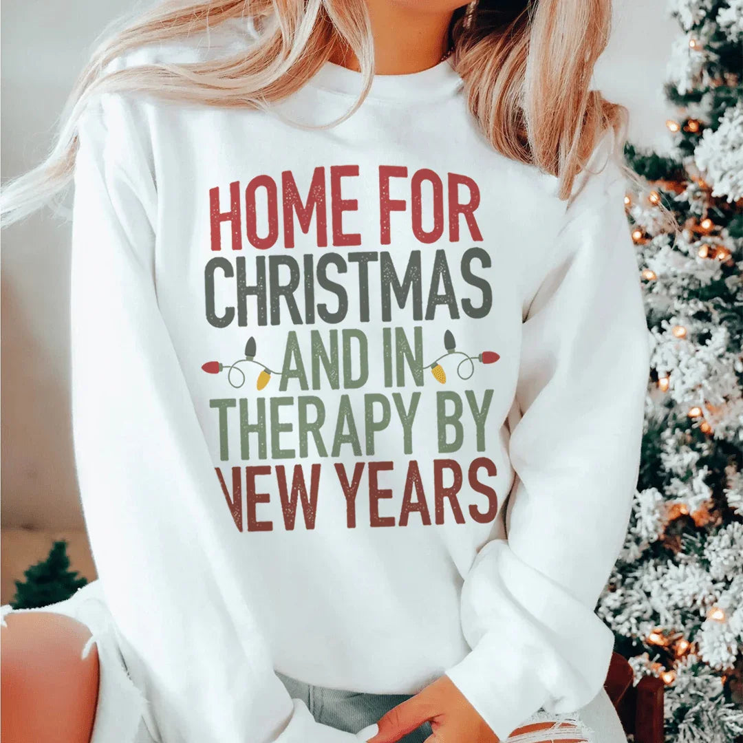 Home For Christmas Sweatshirt - WonderingCloth