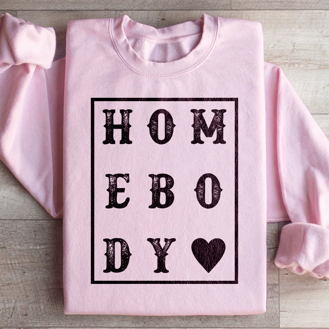 Homebody Heart Sweatshirt - WonderingCloth