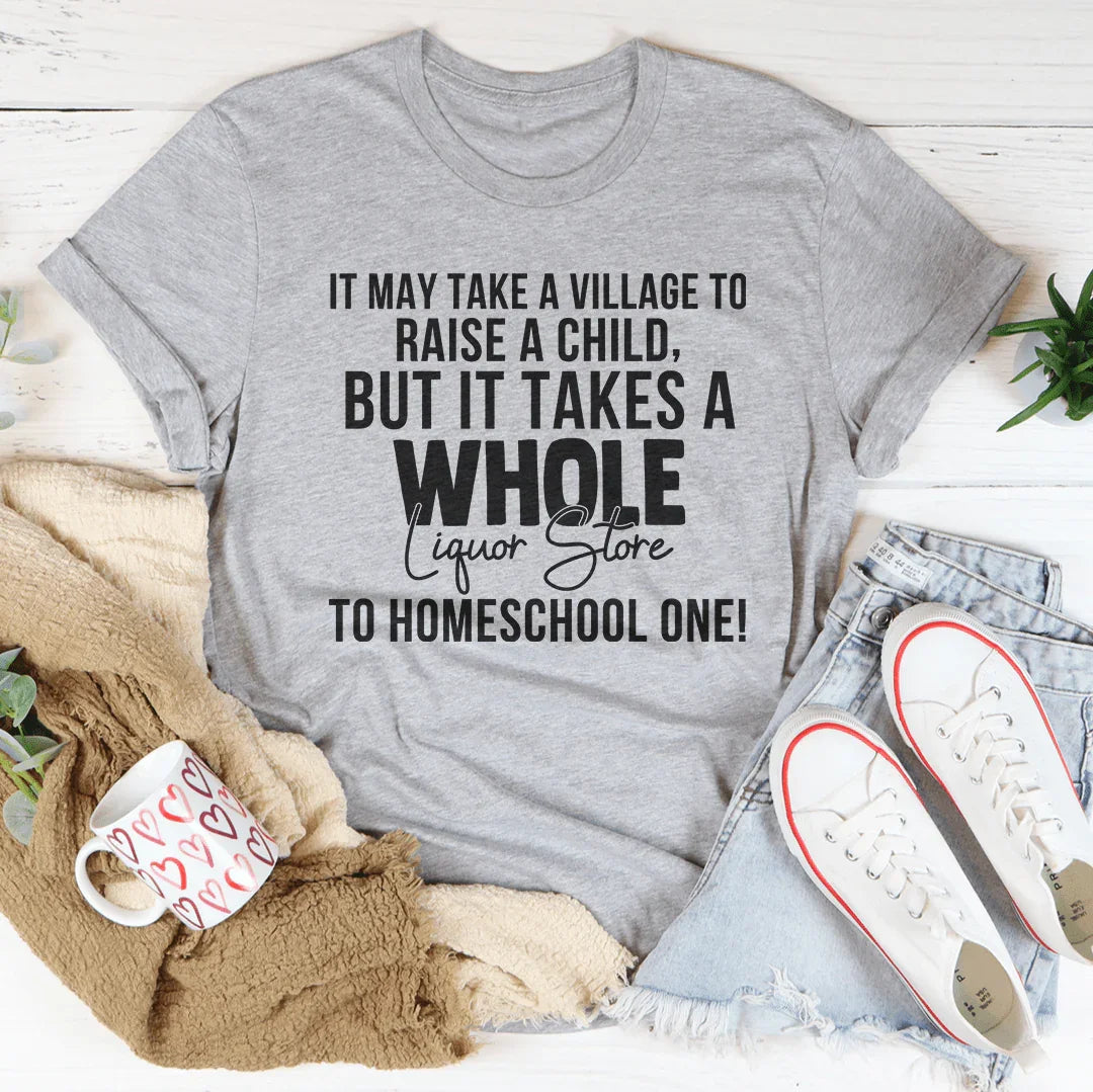 Homeschool Mom Tee - WonderingCloth