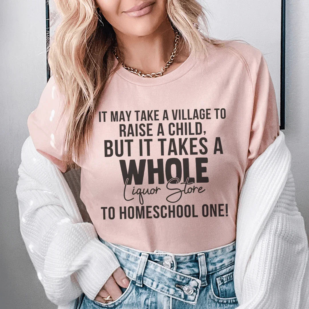 Homeschool Mom Tee - WonderingCloth