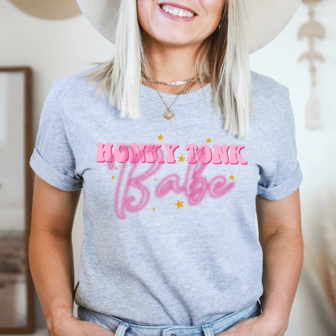 Honky Tonk Babe Tee - WonderingCloth